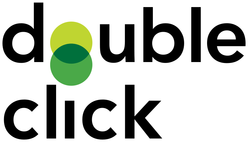 Logo van het marketingbedrijf DoubleClick