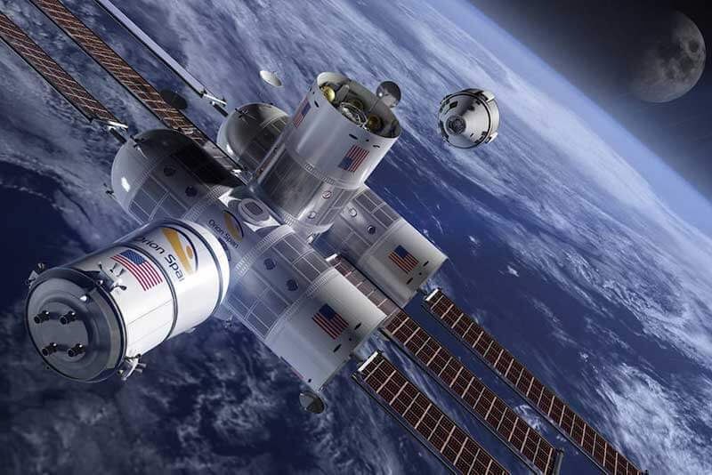 Orion Span’s space hotel orbiting above Earth 